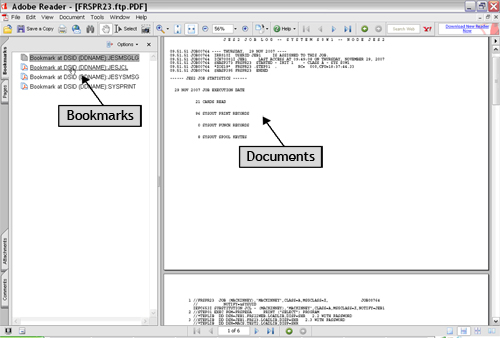 JES Report Broker PDF outlines