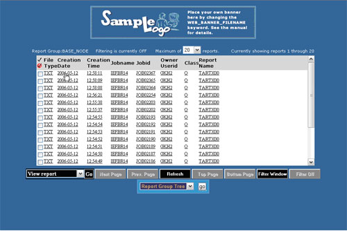 JES Report Broker Directory